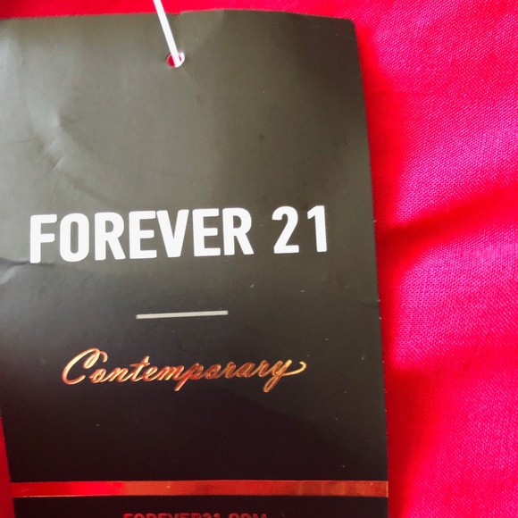 Flowy Forever 21 Blouse with Side-Tie at Hem - Picture 3 of 6